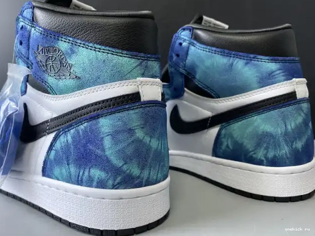 Rep Onekick High Tie-Dye CD0461-100 Air Jordan 1 OG 0501